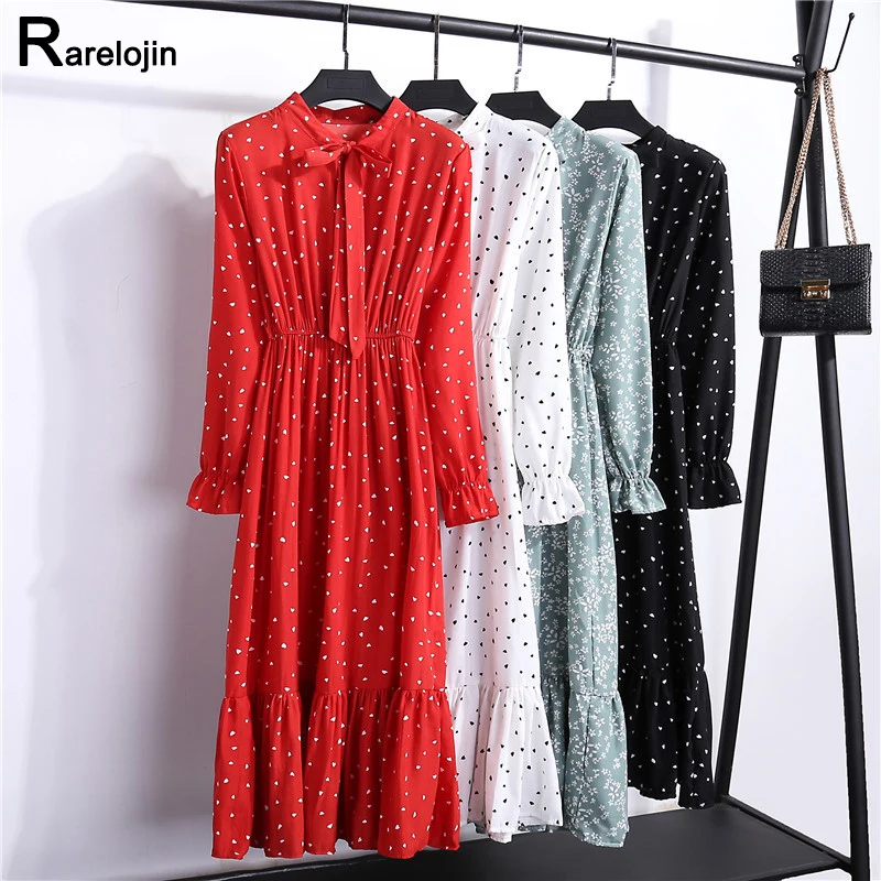 Spring summer dress 2019 new Korean fashion office plaid polka dot vintage chiffon shirt dresses midi dress women dress clothes
Spring summer dress 2019 new Korean fashion office plaid polka dot vintage chiffon shirt dresses midi dress women dress clothes