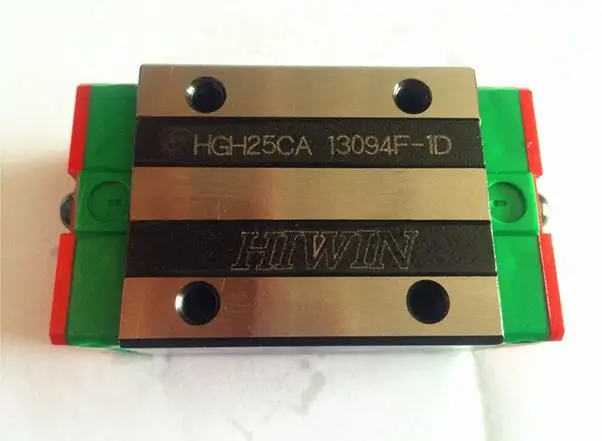 HGH25CA HIWIN Linear Guideways Rail Carriage Block with Grease Nipple match HGR25 CNC DIY
