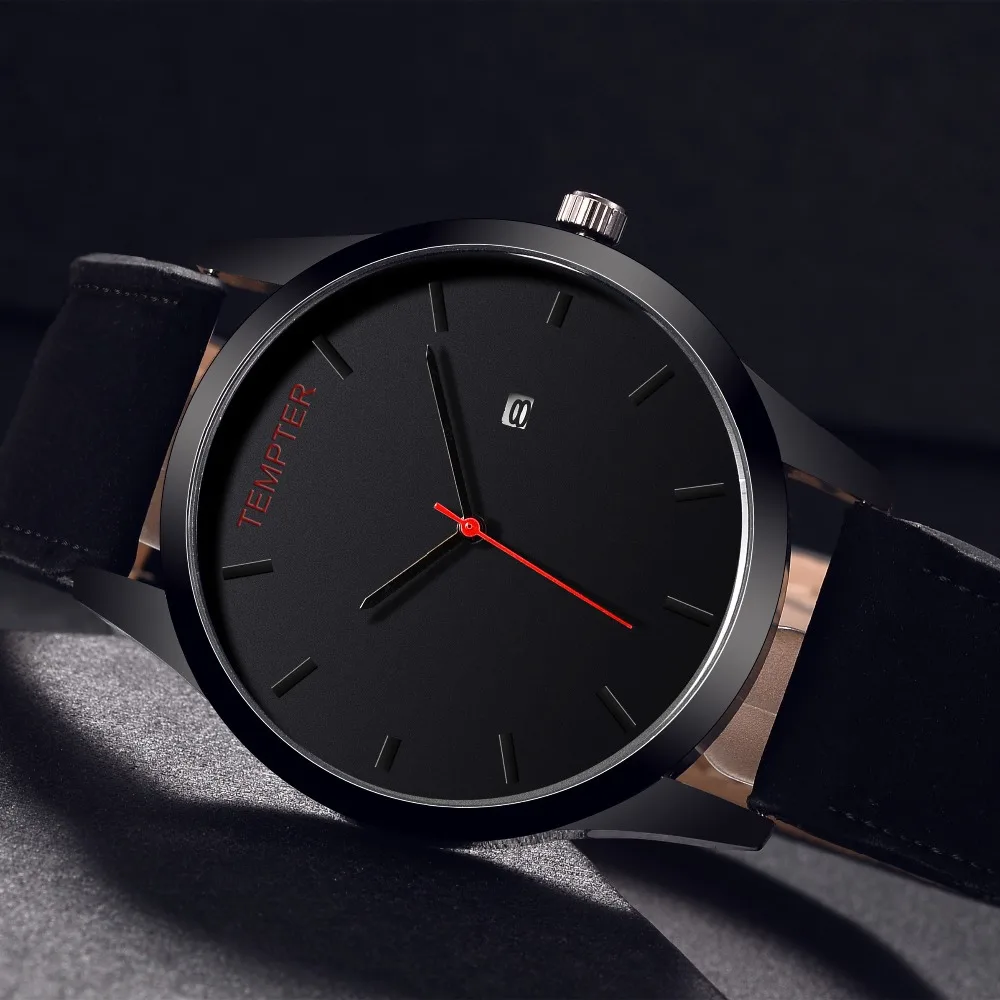 Large Dial Fashion Casual Men Watch Top Brand Luxury Calendar Leather Business Quartz Watch Men Wristwatch Relogio Masculino 
Large Dial Fashion Casual Men Watch Top Brand Luxury Calendar Leather Business Quartz Watch Men Wristwatch Relogio Masculino