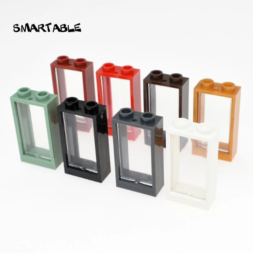 Smartable Window Frame 1x2x3 With Glass Parts Building Blocks Toys For Kids Compatible Major Brands 60593+60602 City 20pcs/lot
Smartable Window Frame 1x2x3 With Glass Parts Building Blocks Toys For Kids Compatible Major Brands 60593+60602 City 20pcs/lot