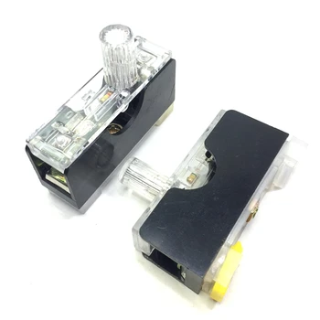 10PCS 6*30mm FUSE 10A Tube Single Connection FS-101 Guide Rail Type Fuse Holder With Indicator Light Single Slideway Fuse Box
10PCS 6*30mm FUSE 10A Tube Single Connection FS-101 Guide Rail Type Fuse Holder With Indicator Light Single Slideway Fuse Box