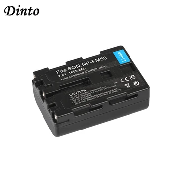 Dinto 1pc NP-FM50 NPFM50 NP FM50 NP-FM55H 1800mAh Li-ion Digital Camera Battery for Sony DSLR A100 DCR-PC101 NPFM55 NP FM55
Dinto 1pc NP-FM50 NPFM50 NP FM50 NP-FM55H 1800mAh Li-ion Digital Camera Battery for Sony DSLR A100 DCR-PC101 NPFM55 NP FM55