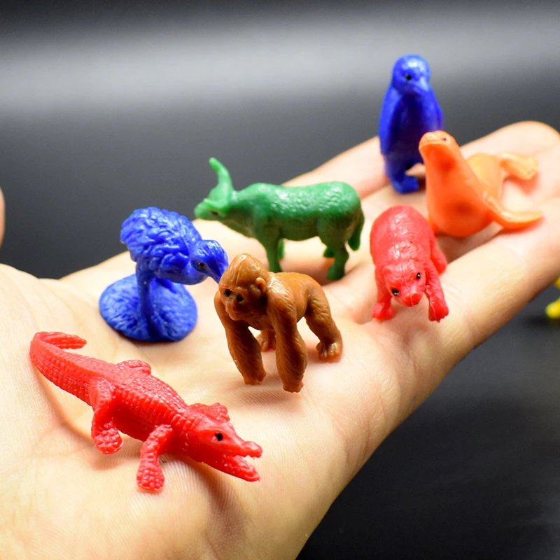 10Pcs/lot Simulation Mini Wild Animals Model of Crocodile Orangutans An Ostrich Model Toys for Kids Gift
10Pcs/lot Simulation Mini Wild Animals Model of Crocodile Orangutans An Ostrich Model Toys for Kids Gift