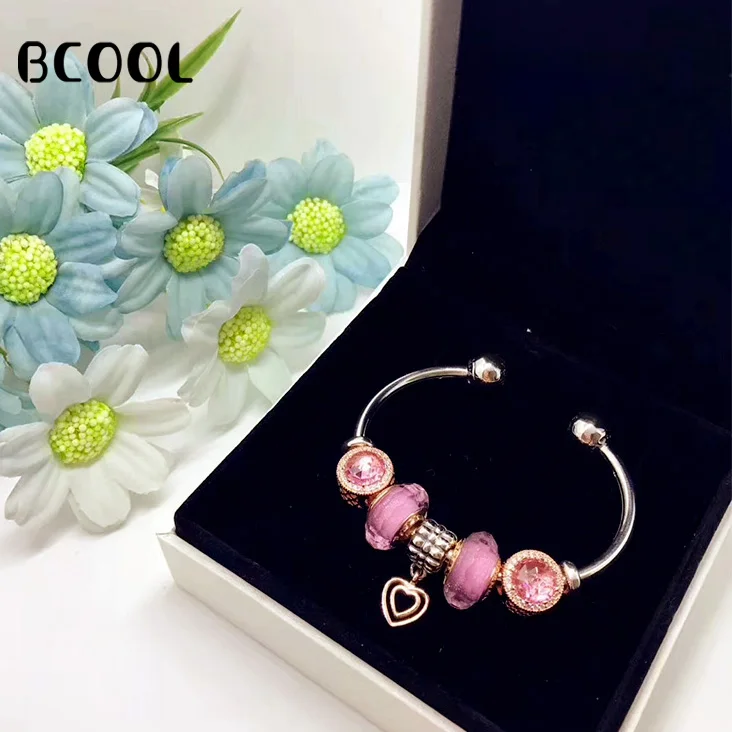 BCOOL DIY Jewelry Female Charm Fashion Silver 925 Original Bracelet, Fine Charm Love Crystal Jewelry Bracelet Jewelry Gift
BCOOL DIY Jewelry Female Charm Fashion Silver 925 Original Bracelet, Fine Charm Love Crystal Jewelry Bracelet Jewelry Gift