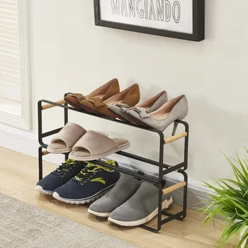 Shoe Rack Easy Assembled Iron Single layers Shoes Shelf Storage Organizer Stand Holder Adjustable Shoe Stand
Shoe Rack Easy Assembled Iron Single layers Shoes Shelf Storage Organizer Stand Holder Adjustable Shoe Stand