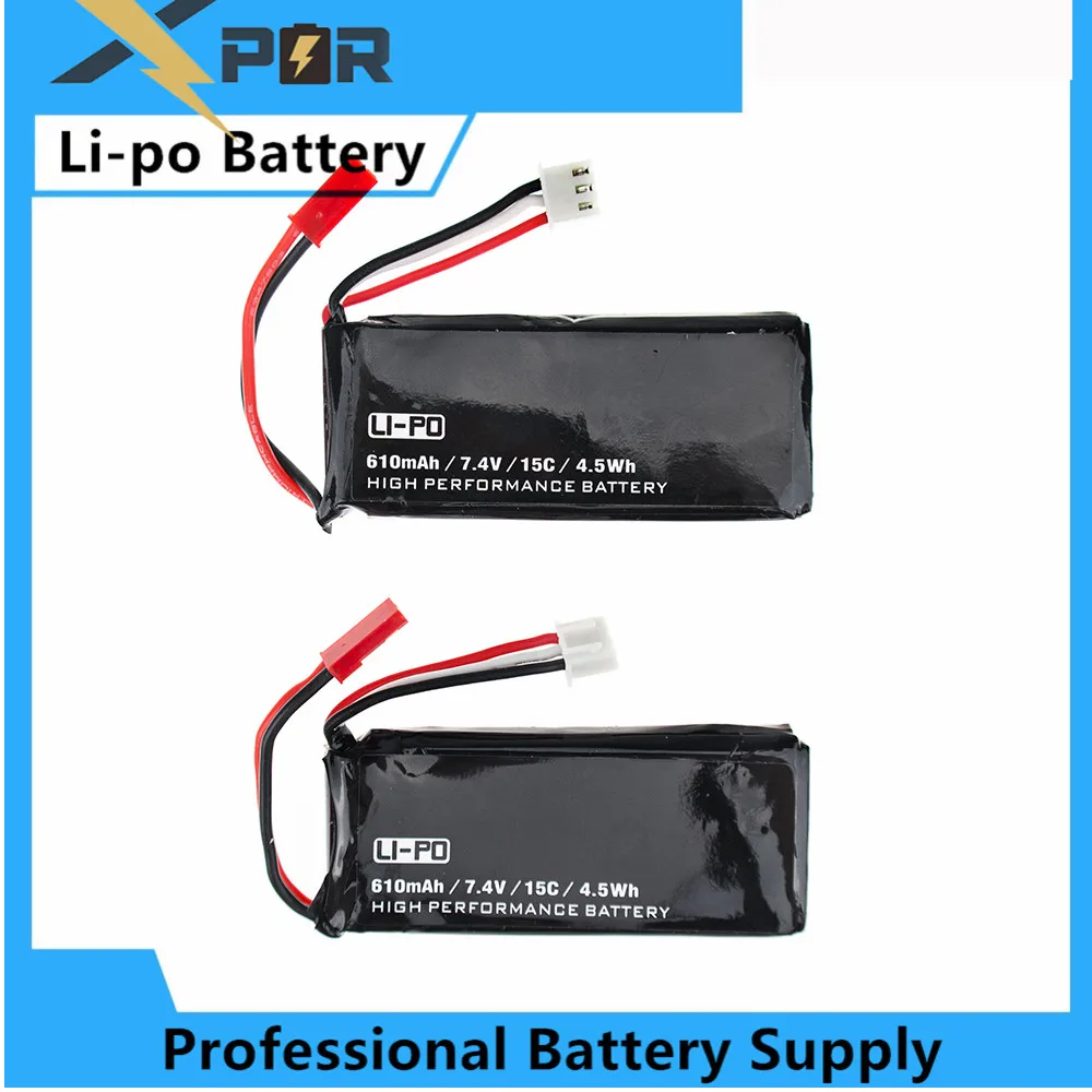 2pcs Hubsan X4 Batteries H502S RC 610mAh Lipo 7.4V RC Drone Battery 15C 4.5Wh For Hubsan H502E RC Quadcopter Drone Spare Parts 
2pcs Hubsan X4 Batteries H502S RC 610mAh Lipo 7.4V RC Drone Battery 15C 4.5Wh For Hubsan H502E RC Quadcopter Drone Spare Parts