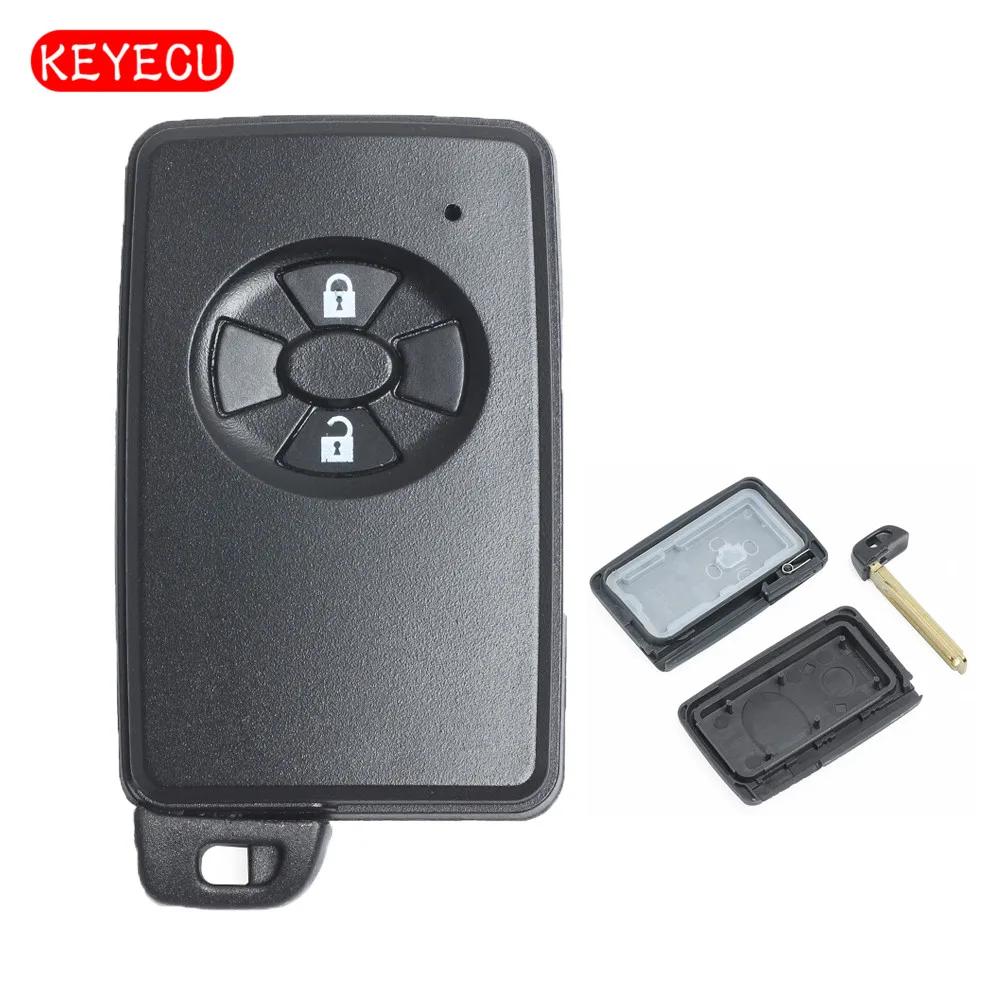 Keyecu Small Button Replacement Smart Remote Key Case Key Shell 2 Button for Black Color Fob
Keyecu Small Button Replacement Smart Remote Key Case Key Shell 2 Button for Black Color Fob