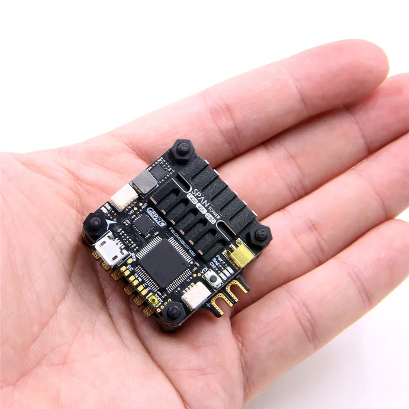 GEPRC SPAN F4 Tower Flight Controller 48CH 25/200/600mw VTX & 40A 4 IN 1 BLHeli_S ESC 2-5S Set For RC drone DIY
GEPRC SPAN F4 Tower Flight Controller 48CH 25/200/600mw VTX & 40A 4 IN 1 BLHeli_S ESC 2-5S Set For RC drone DIY