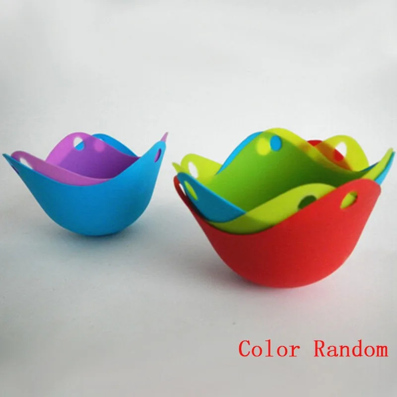 1pc high quality Silicone Egg Poachers Cook Poach Pods Kitchen Cookware Poached Baking Cup Tools Color Random Kitchen tools
1pc high quality Silicone Egg Poachers Cook Poach Pods Kitchen Cookware Poached Baking Cup Tools Color Random Kitchen tools
