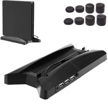 Spaceship 2 in 1 Vertical Stand Holder Cooling Fans Cooler 3 USB HUB Ports For Sony PS4 Pro and PS4 Slim Console Storage Bracket
Spaceship 2 in 1 Vertical Stand Holder Cooling Fans Cooler 3 USB HUB Ports For Sony PS4 Pro and PS4 Slim Console Storage Bracket