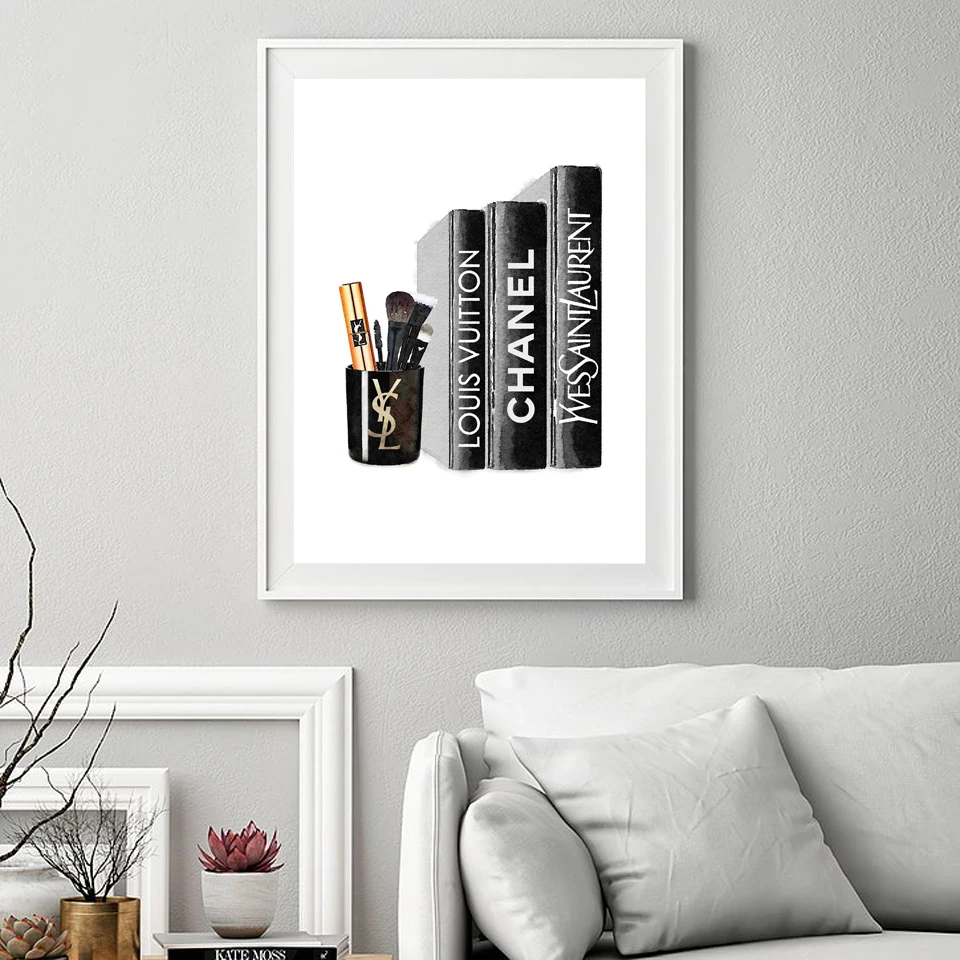 Makeup Fashion Art Book Canvas Painting A4 Vogue Print Wall Picture For Living Room Scandinavian Posters and Prints Salon Decor
Makeup Fashion Art Book Canvas Painting A4 Vogue Print Wall Picture For Living Room Scandinavian Posters and Prints Salon Decor