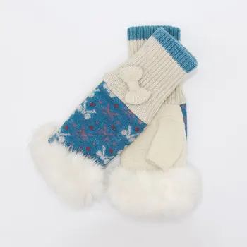 2020 Winter Gloves Ladies Gloves Cold Warm Wool Blend Gloves Soft And Comfortable Fingerless Cute Fur Colored Stripes Glove r 
2020 Winter Gloves Ladies Gloves Cold Warm Wool Blend Gloves Soft And Comfortable Fingerless Cute Fur Colored Stripes Glove r