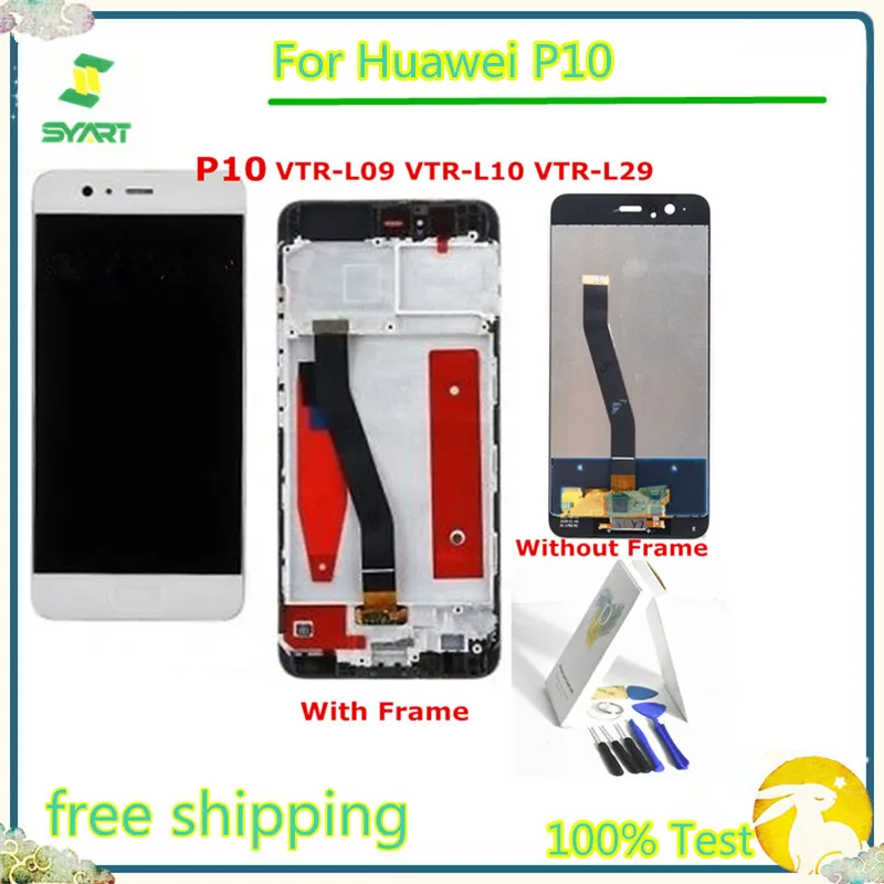 Black White LCD Touch Screen For Huawei P10 LCD Display Touch Digitizer Screen Assembly For Huawei P10 VTR-L09 VTR-L10 VTR-L29
Black White LCD Touch Screen For Huawei P10 LCD Display Touch Digitizer Screen Assembly For Huawei P10 VTR-L09 VTR-L10 VTR-L29
