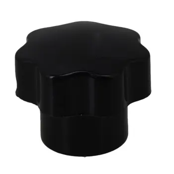31mm Dia M6 Thread Screw On Type Black Plastic Star Head Clamping Knob Grip Pack of 10
31mm Dia M6 Thread Screw On Type Black Plastic Star Head Clamping Knob Grip Pack of 10