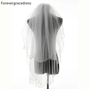 Forevergracedress Charming Bead Edge Two Layers Wedding Accessories Tulle Bridal Veil with Comb Free Shipping
Forevergracedress Charming Bead Edge Two Layers Wedding Accessories Tulle Bridal Veil with Comb Free Shipping