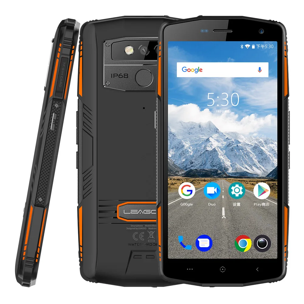 LEAGOO XRover Smartphone IP68 NFC Face Unlock 5.72" IPS Octa Core 6GB 128GB 13MP Dual Cams Quick Charge 5000mAh 4G Mobile Phone
LEAGOO XRover Smartphone IP68 NFC Face Unlock 5.72" IPS Octa Core 6GB 128GB 13MP Dual Cams Quick Charge 5000mAh 4G Mobile Phone