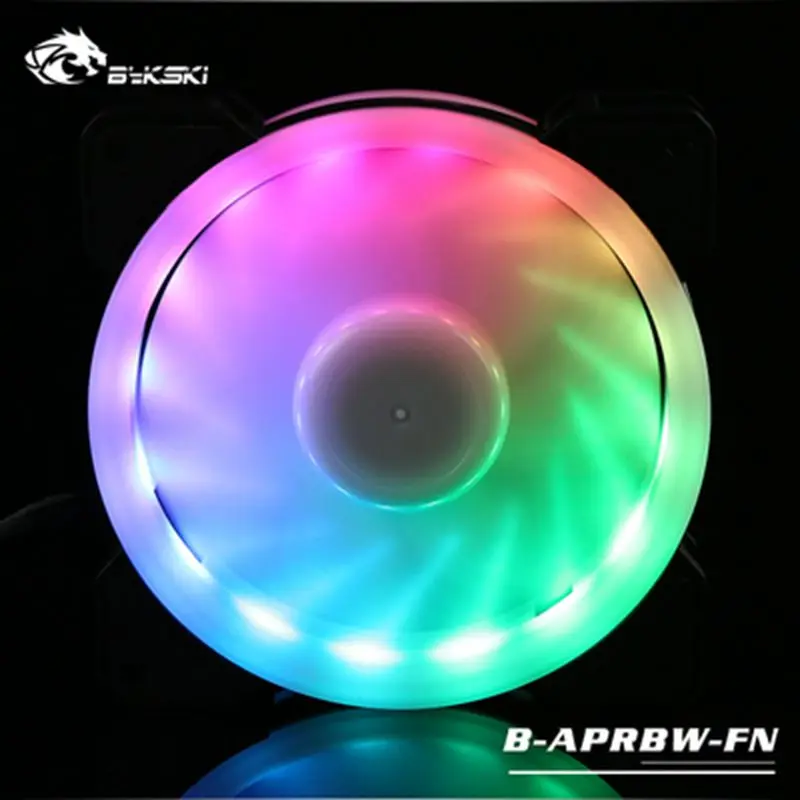 Bykski B-APRGB-FNB-APRBW-FN Halo fan Symphony RGB, RBW 12CM 5V 12V LED light color changing fan Water cooling Computer coolin
Bykski B-APRGB-FNB-APRBW-FN Halo fan Symphony RGB, RBW 12CM 5V 12V LED light color changing fan Water cooling Computer coolin