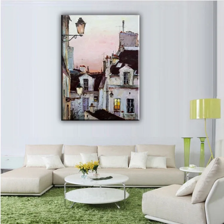 hand painted canvas oil painting