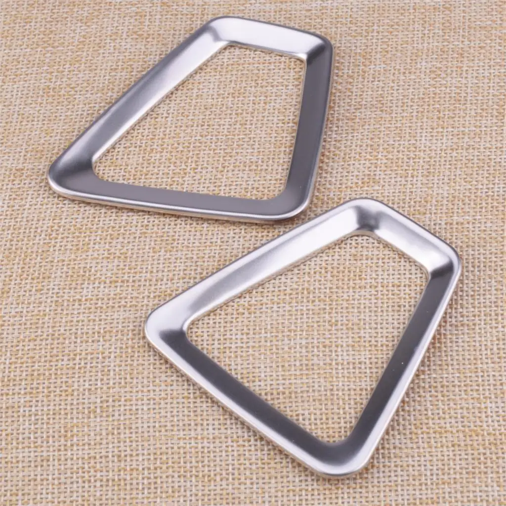 CITALL 2pcs Car Sliver Stainless Steel Interior Dashboard Side Upper Air Vent Outlet Cover Trim fit for Volvo XC60 2018 2019
CITALL 2pcs Car Sliver Stainless Steel Interior Dashboard Side Upper Air Vent Outlet Cover Trim fit for Volvo XC60 2018 2019