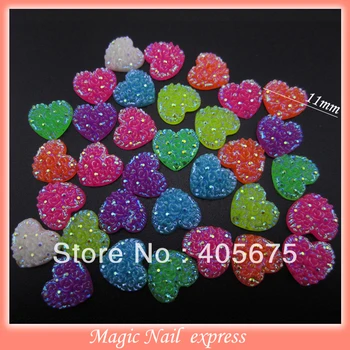 MIX New design 2014 glitter Roes heart 3D nail art decoration 11MM flat back resin nail charms DIY heart shape nail art
MIX New design 2014 glitter Roes heart 3D nail art decoration 11MM flat back resin nail charms DIY heart shape nail art