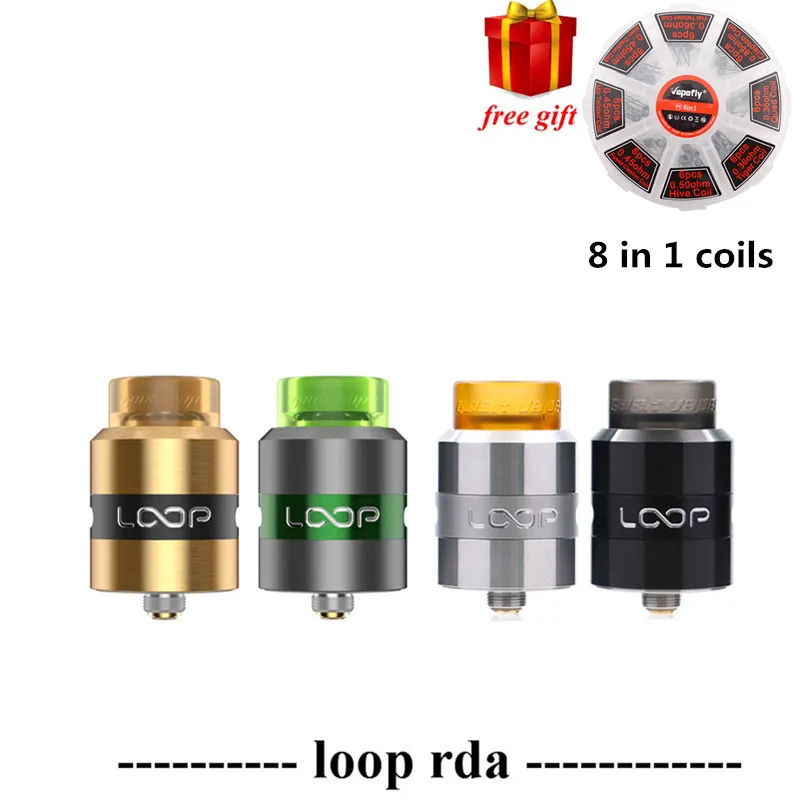 Original geekvape loop RDA 810 510 drip tip side to bottom airflow minimizes for aegis legend mod vs drop RDA
Original geekvape loop RDA 810 510 drip tip side to bottom airflow minimizes for aegis legend mod vs drop RDA
