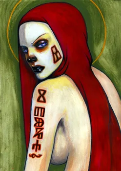 Modern handmade painting woman portrait with red headscarf on oil canvas for living room decor and wallpaper
Modern handmade painting woman portrait with red headscarf on oil canvas for living room decor and wallpaper