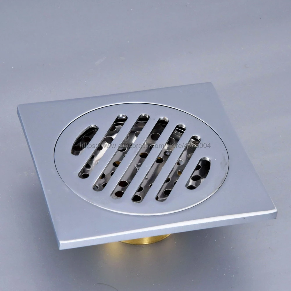 Drains 10x10cm Square Chrome Bath Shower Drain Strainer Floor Cover Balcony Deodorant Grate Waste Bathroom Drains Nhr092
Drains 10x10cm Square Chrome Bath Shower Drain Strainer Floor Cover Balcony Deodorant Grate Waste Bathroom Drains Nhr092