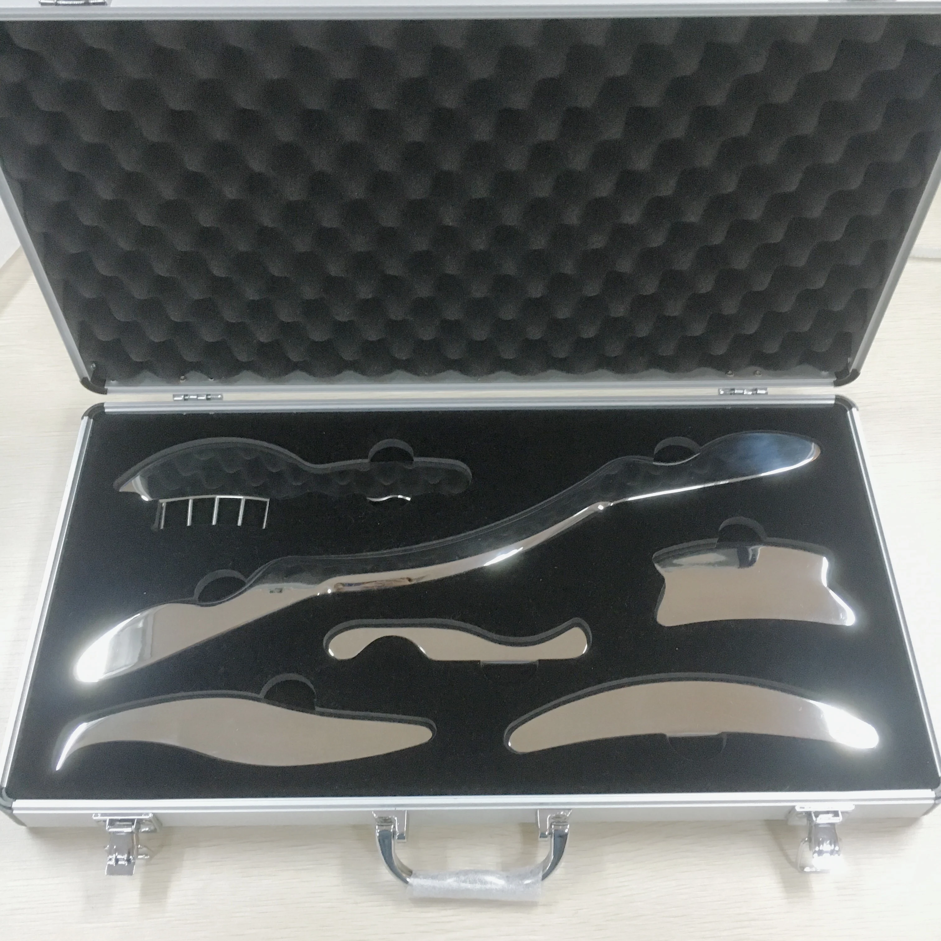 IASTM Stainless Steel Gua Sha Tools 6 Pieces Set for Myofascial Release 
IASTM Stainless Steel Gua Sha Tools 6 Pieces Set for Myofascial Release