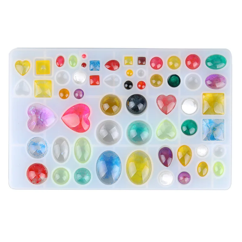 Loving Geometry Semi-circle Elliptical Water Drop Square Drop mold 65 Crystal Drop Rubber Moulds 18014
Loving Geometry Semi-circle Elliptical Water Drop Square Drop mold 65 Crystal Drop Rubber Moulds 18014