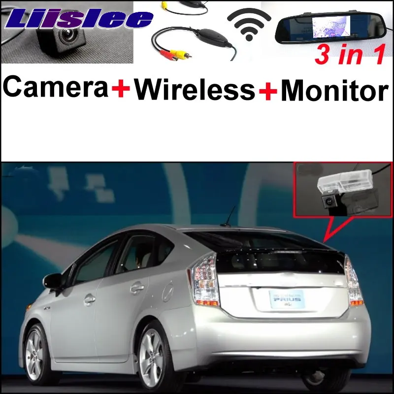 Liislee 3 in1 Special Rear View Camera + Wireless Receiver + Mirror Monitor Backup Parking System For TOYOTA Prius 2009~2014
Liislee 3 in1 Special Rear View Camera + Wireless Receiver + Mirror Monitor Backup Parking System For TOYOTA Prius 2009~2014