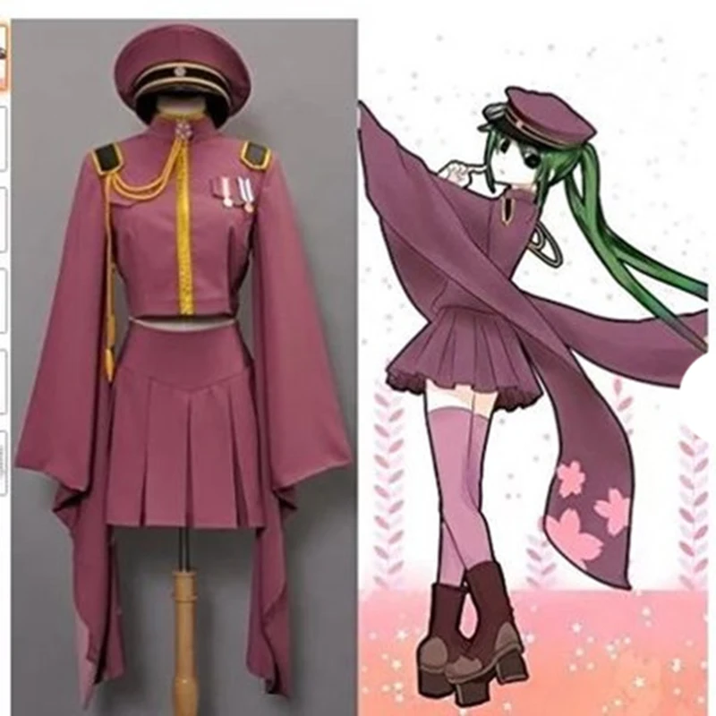 Senbonzakura Uniform Dress Set Vocaloid Hatsune Miku Cosplay Costume Anime Yuzuki Yukari Hatsune Miku Gumi Luka Vocaloid Women
Senbonzakura Uniform Dress Set Vocaloid Hatsune Miku Cosplay Costume Anime Yuzuki Yukari Hatsune Miku Gumi Luka Vocaloid Women