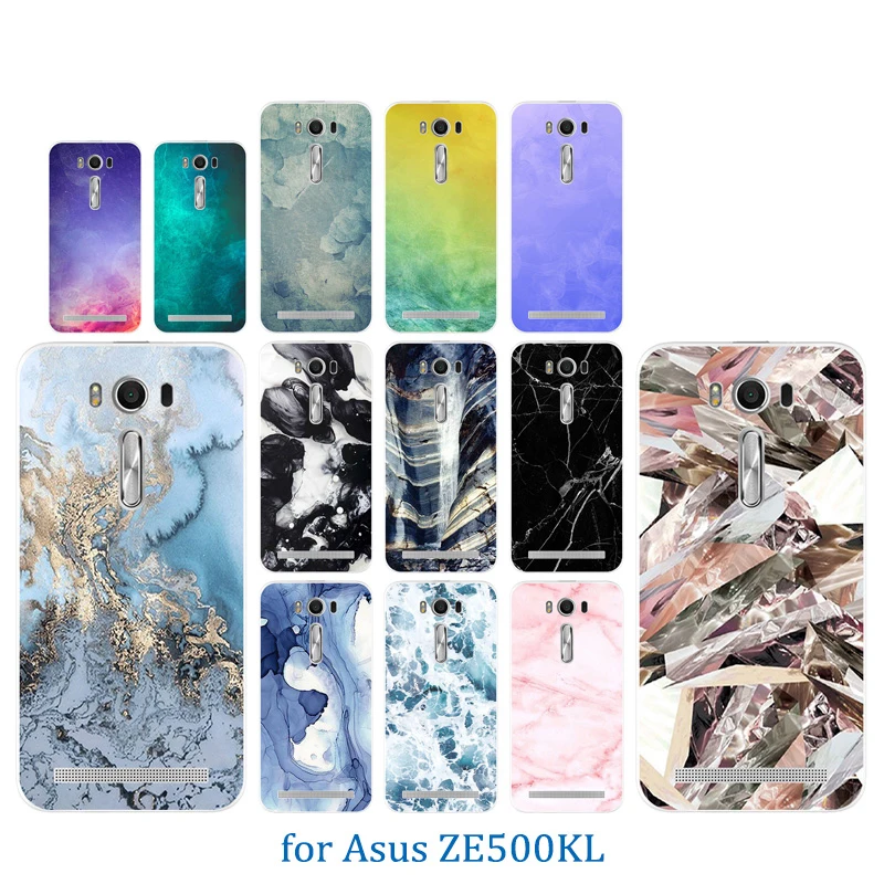 Роскошный гибкий 5 0 дюйма для Asus ZenFone 2 Laser ZE500KL чехлы телефонов противоударный