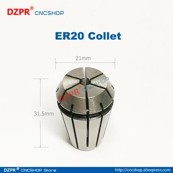 Hot Sale ER20 1mm to 13mm precision spring collet for CNC milling lathe tool # DZPR CNCSHOP
Hot Sale ER20 1mm to 13mm precision spring collet for CNC milling lathe tool # DZPR CNCSHOP
