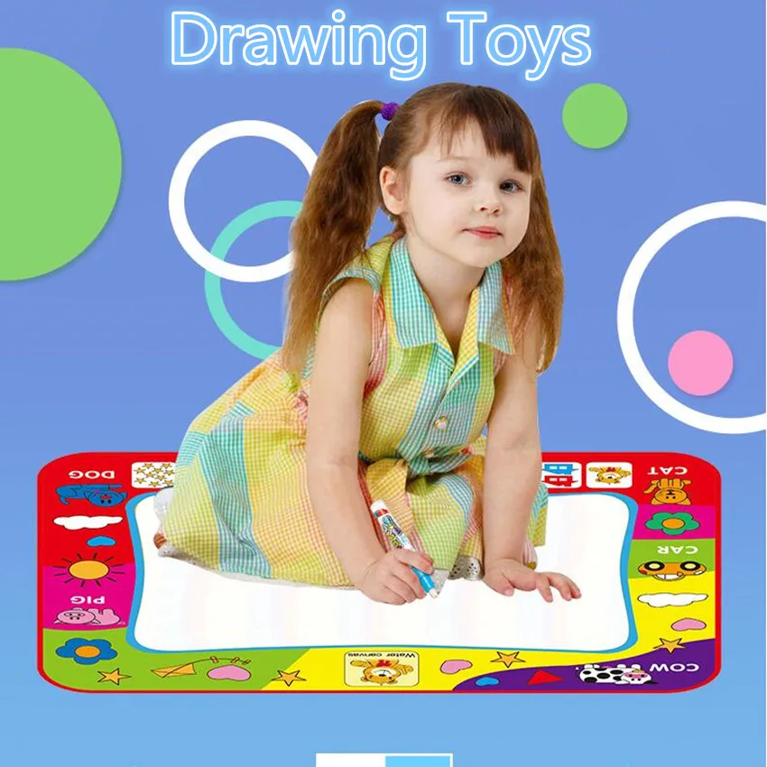 New Kids Magic Water Drawing Cloth With Pen Graffiti Doodle Pen Animal Coloring Water Painting Mat Education Toy
New Kids Magic Water Drawing Cloth With Pen Graffiti Doodle Pen Animal Coloring Water Painting Mat Education Toy