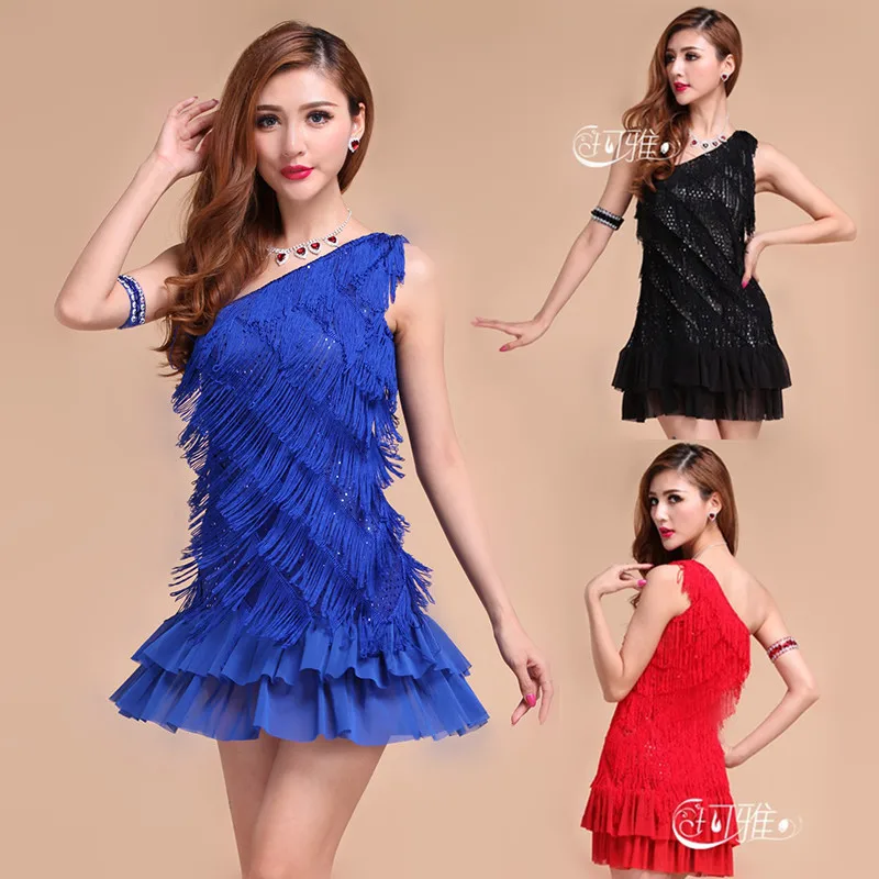 Latin dance dress costume performance wear adult tassel sequins women's Latin dance competition skirt clothing
Latin dance dress costume performance wear adult tassel sequins women's Latin dance competition skirt clothing