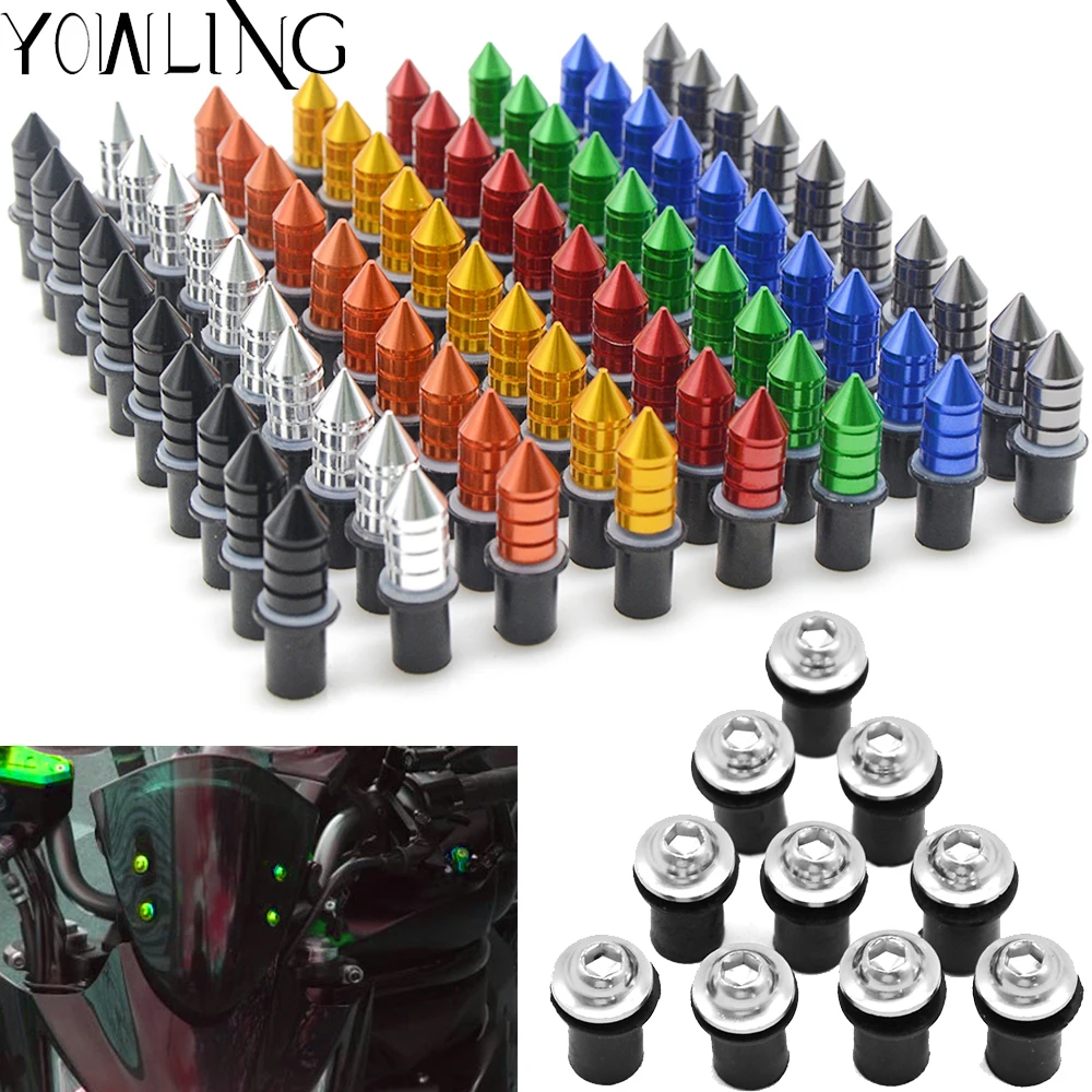 For Suzuki SV650 SV1000 SV 650 1000 2003-2010 03 04 05 06 07 08 09 10 ABS Motorcycle 5mm Windscreen Windshield Bolts Screw Kit
For Suzuki SV650 SV1000 SV 650 1000 2003-2010 03 04 05 06 07 08 09 10 ABS Motorcycle 5mm Windscreen Windshield Bolts Screw Kit