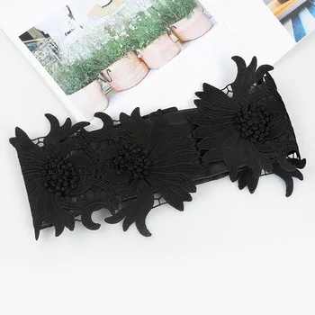 Autumn Spring Classic Flower Lace Waistband Girdle Women High Elastic Waist Belts WIde Corset Strap Shirt Dress Belt Decoration
Autumn Spring Classic Flower Lace Waistband Girdle Women High Elastic Waist Belts WIde Corset Strap Shirt Dress Belt Decoration