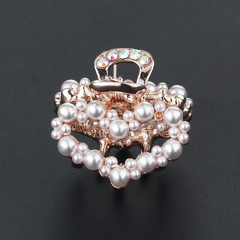 Korea Heart Artificial Pearls Hair Crab Clips for Girls Hair Styling Accessories Cute Hair Claws Clamp Women's Headwear HC232
Korea Heart Artificial Pearls Hair Crab Clips for Girls Hair Styling Accessories Cute Hair Claws Clamp Women's Headwear HC232
