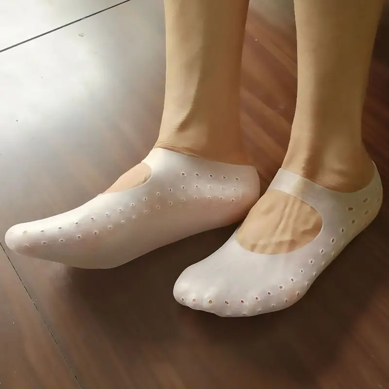 1 Pair Breathable Moisturizing Foot Sock Full Length Silicone Gel Socks Cracked Foot Care Protection Foot Care Tool Male Female
1 Pair Breathable Moisturizing Foot Sock Full Length Silicone Gel Socks Cracked Foot Care Protection Foot Care Tool Male Female