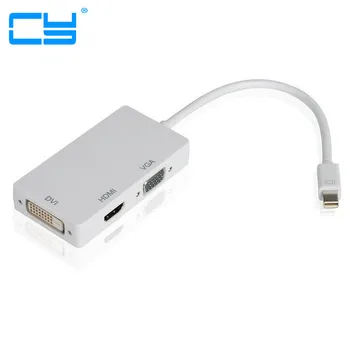 Mini DP Displayport 1.2 Thunderbolt to DVI VGA HDMI 4K*2K Adapter 3 in1 for Apple MacBook Air Pro iMac ThinkPad X1 Surface pro3
Mini DP Displayport 1.2 Thunderbolt to DVI VGA HDMI 4K*2K Adapter 3 in1 for Apple MacBook Air Pro iMac ThinkPad X1 Surface pro3