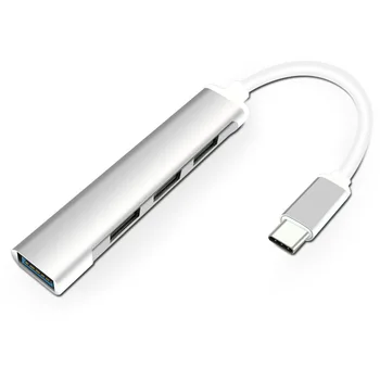 YMY 4 in 1 USB C Hub Super Aluminum Alloy Material USB Type C 3.1 to 1 USB3.0 + 3 USB2.0 Adapter
YMY 4 in 1 USB C Hub Super Aluminum Alloy Material USB Type C 3.1 to 1 USB3.0 + 3 USB2.0 Adapter