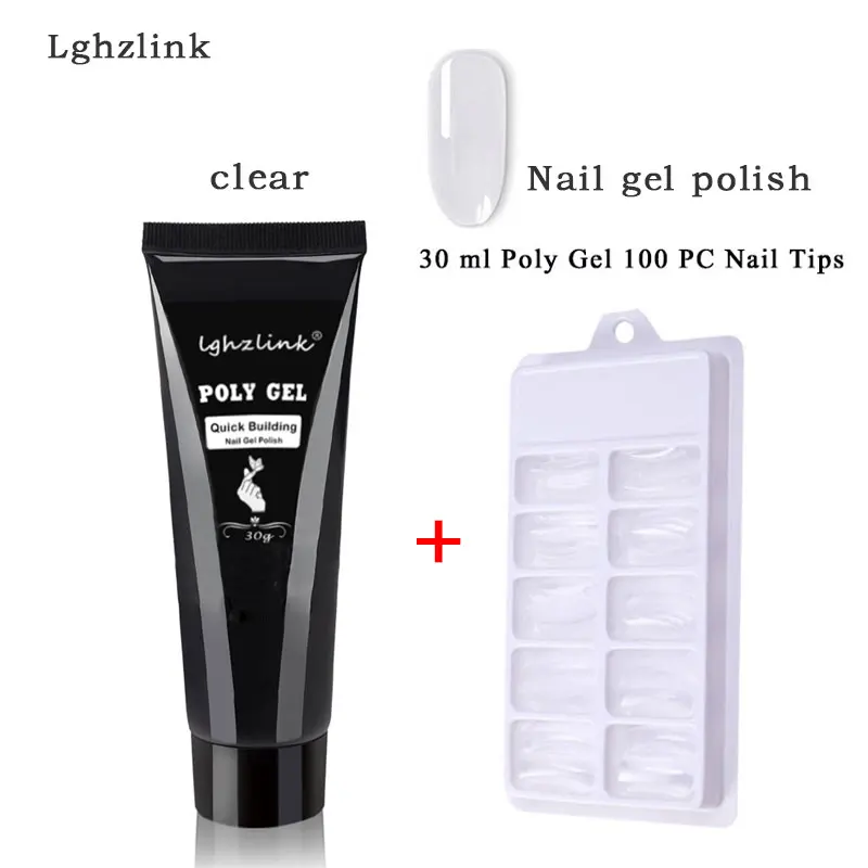 2pcs/set Poly Gel Kits Nail Art French Nail Art Clear Camouflage Color Nail Tip Form Crystal UV Gel Polygel Slice Brush Nail Gel
2pcs/set Poly Gel Kits Nail Art French Nail Art Clear Camouflage Color Nail Tip Form Crystal UV Gel Polygel Slice Brush Nail Gel