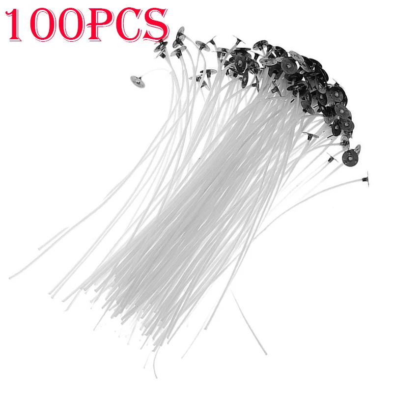 100PCS 2.5/4/5/6/7/9/15/20cm Candle Wick Waxed Candle Wick With Sustainers Cotton Coreless Candle Wicks Cotton Making Material
100PCS 2.5/4/5/6/7/9/15/20cm Candle Wick Waxed Candle Wick With Sustainers Cotton Coreless Candle Wicks Cotton Making Material