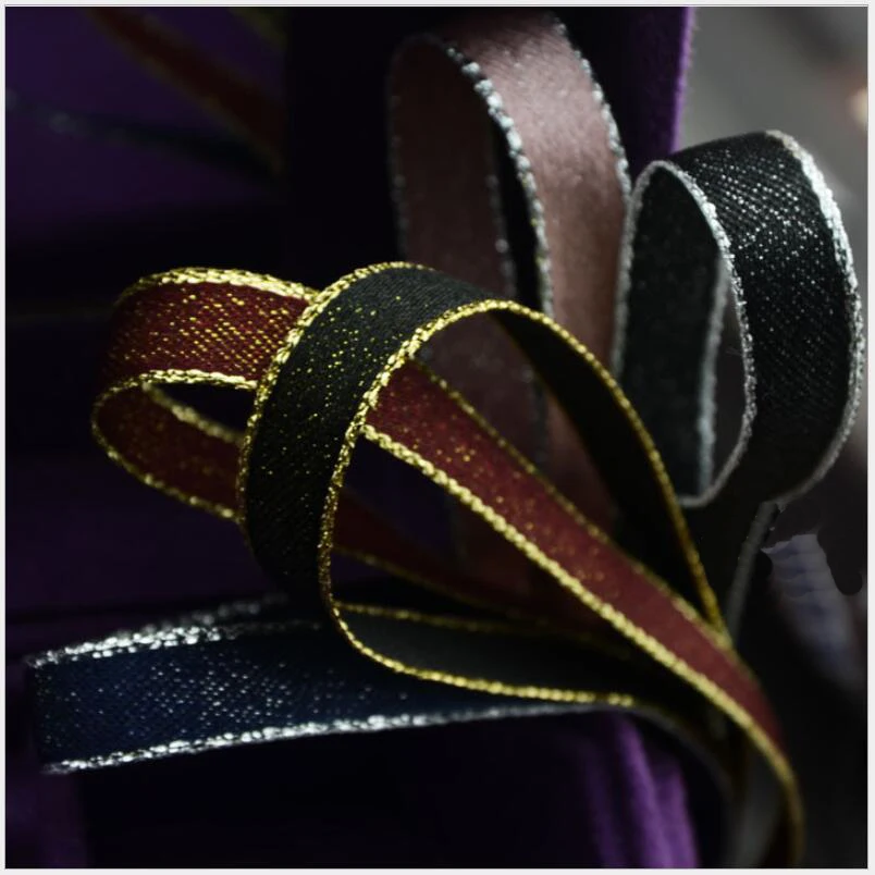3/8"(10mm) High Quality Golde / Silver Edge Polyester Ribbon 10yards,Bow DIY Handmade Materials,wedding Gift Wrap
3/8"(10mm) High Quality Golde / Silver Edge Polyester Ribbon 10yards,Bow DIY Handmade Materials,wedding Gift Wrap