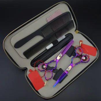 5.5 inch High Quality Professional Hair scissors set Cutting Thinning scissors Personality Barber shears High-grade
5.5 inch High Quality Professional Hair scissors set Cutting Thinning scissors Personality Barber shears High-grade