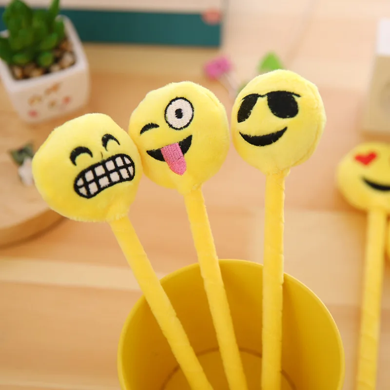 2016 Cut Emoji Smile Ballpoint Pen Creative fashion Plush ballpoint writing pens office & school supplies Gifts for children
2016 Cut Emoji Smile Ballpoint Pen Creative fashion Plush ballpoint writing pens office & school supplies Gifts for children
