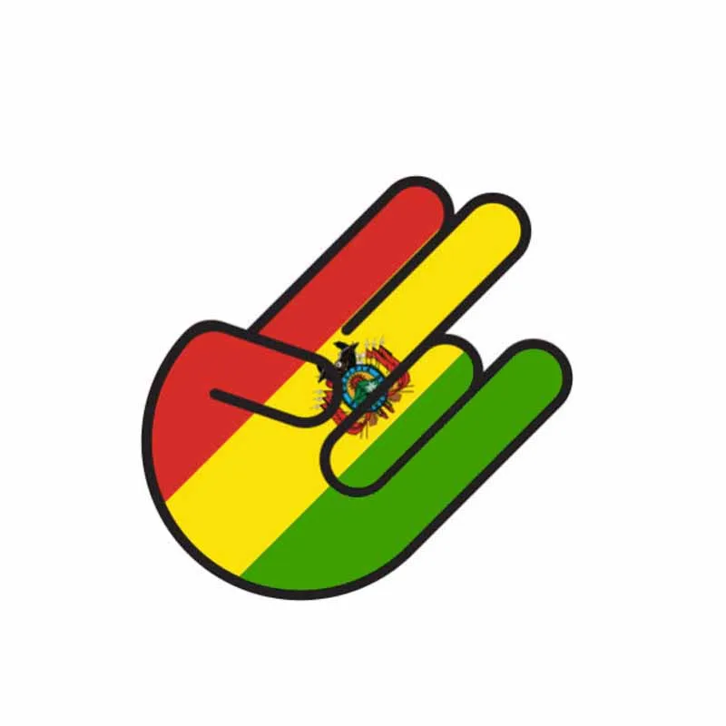8.1CM*12.3CM Styling Bolivia Flag Car Sticker Shocker Creative Window Decal 6-1042
8.1CM*12.3CM Styling Bolivia Flag Car Sticker Shocker Creative Window Decal 6-1042