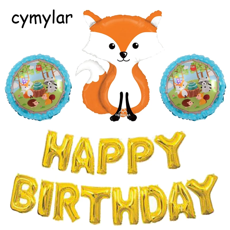 36inch Animal Fox Balloon happy birthday party decorations bay shower woodland party supplies globos
36inch Animal Fox Balloon happy birthday party decorations bay shower woodland party supplies globos