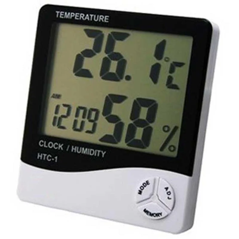 Weather Station Clock LCD Electronic Digital Temperature Humidity Meter Indoor Outdoor Thermometer Hygrometer Meter Alarm Clock
Weather Station Clock LCD Electronic Digital Temperature Humidity Meter Indoor Outdoor Thermometer Hygrometer Meter Alarm Clock