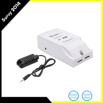 Sonoff TH16 DIY 16A 3500W Wifi Switch Waterproof Temperature Humidity Wifi Smart Home Switch Monitor
Sonoff TH16 DIY 16A 3500W Wifi Switch Waterproof Temperature Humidity Wifi Smart Home Switch Monitor